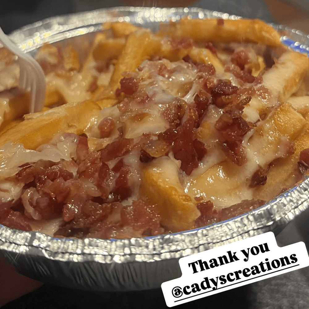 French Fries with Bacon & Cheese