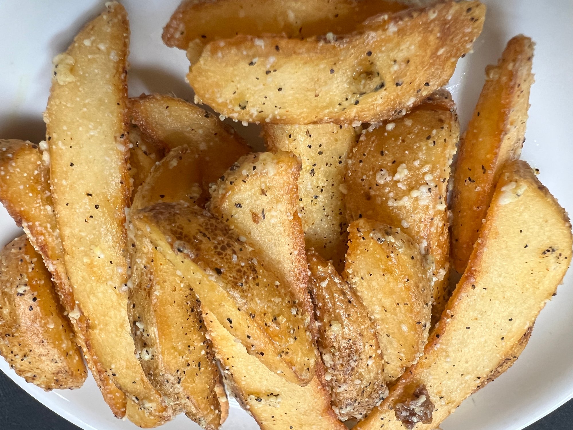 Truffle Parmesan Potato Wedges