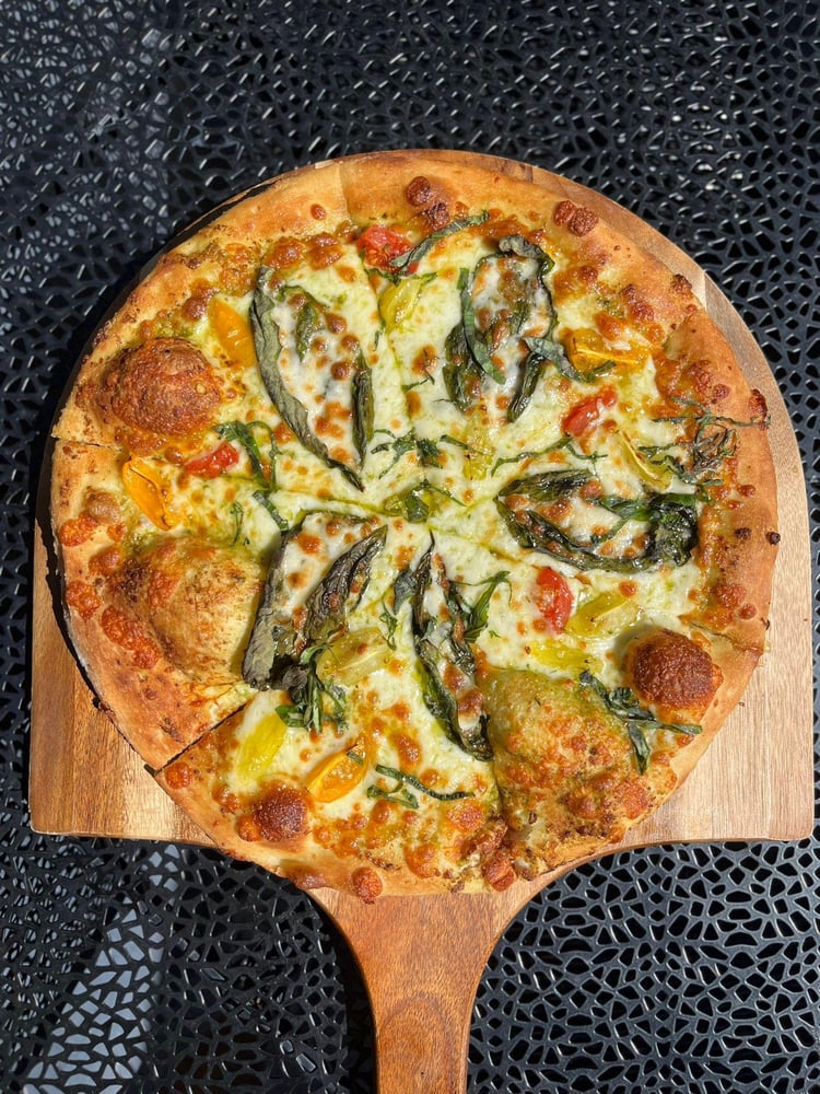 Basil Pesto Pizza