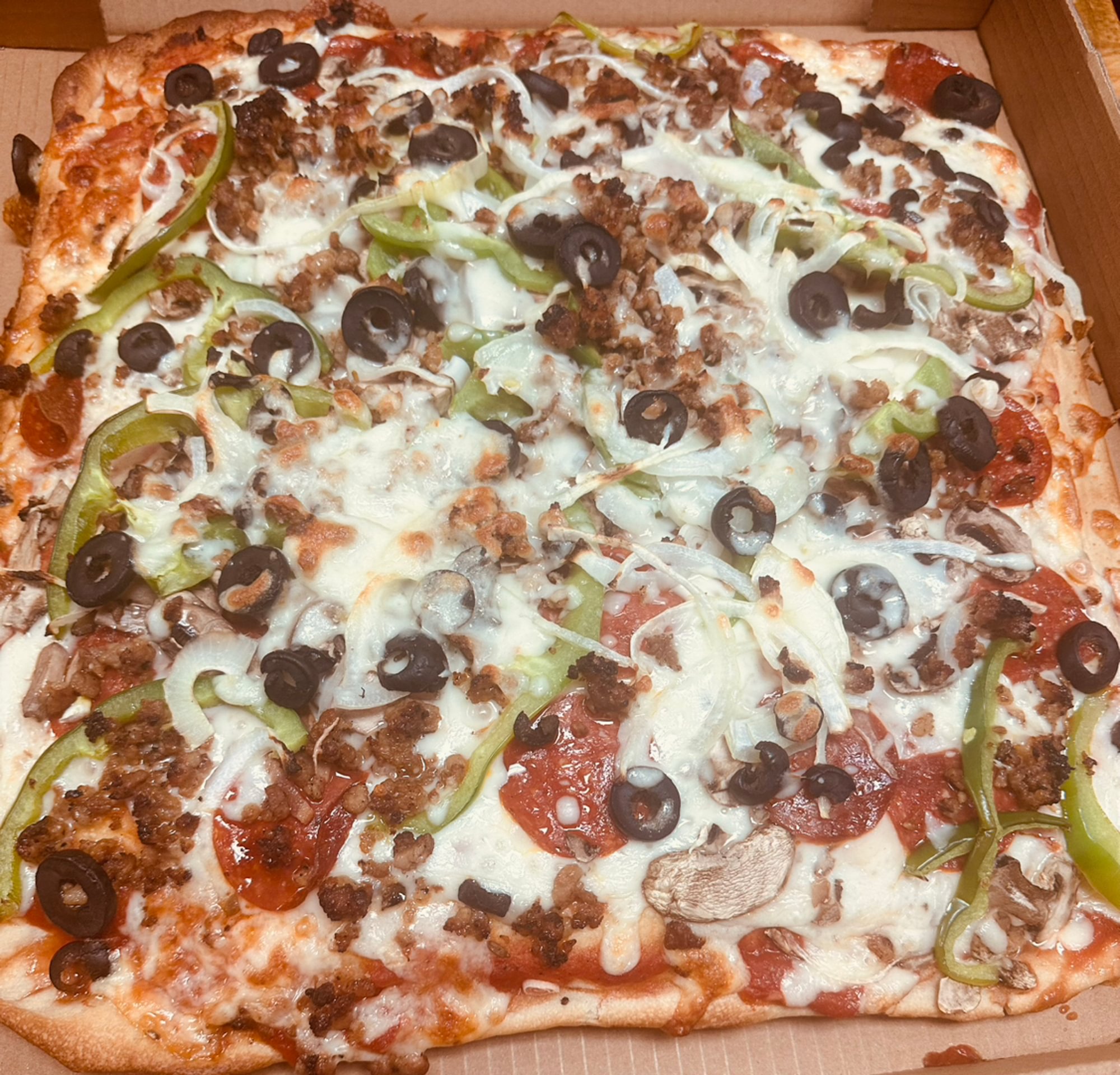 The Work Sicilian Pizza