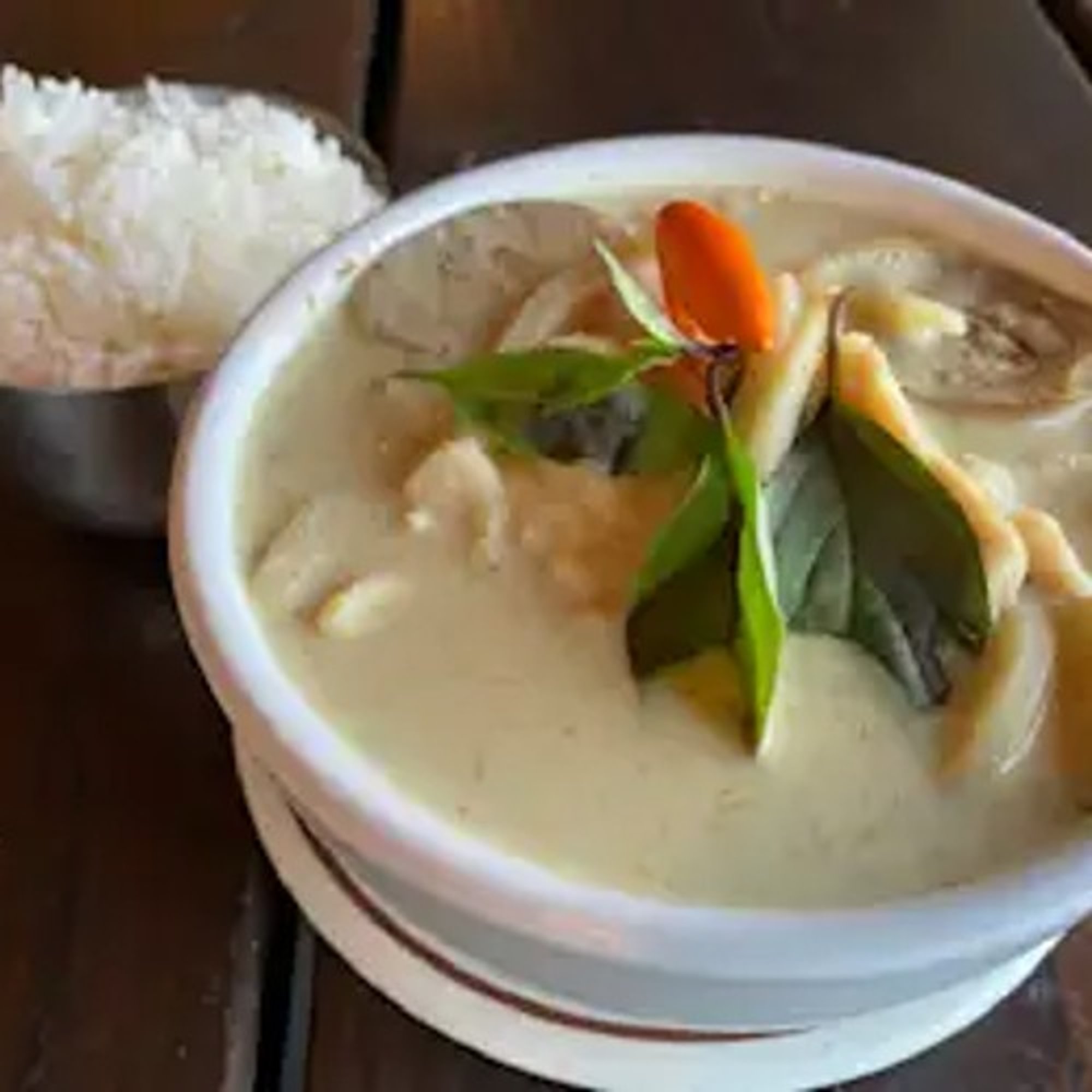 Green Curry แกงเขียขี วหวาน