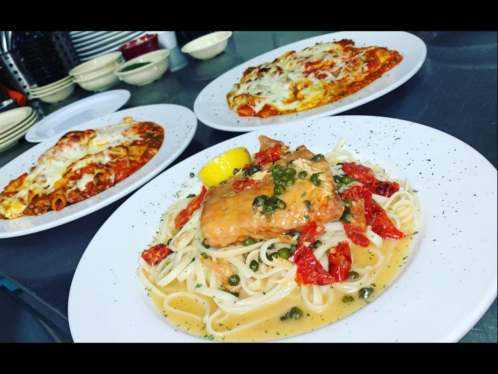 Salmon Piccata
