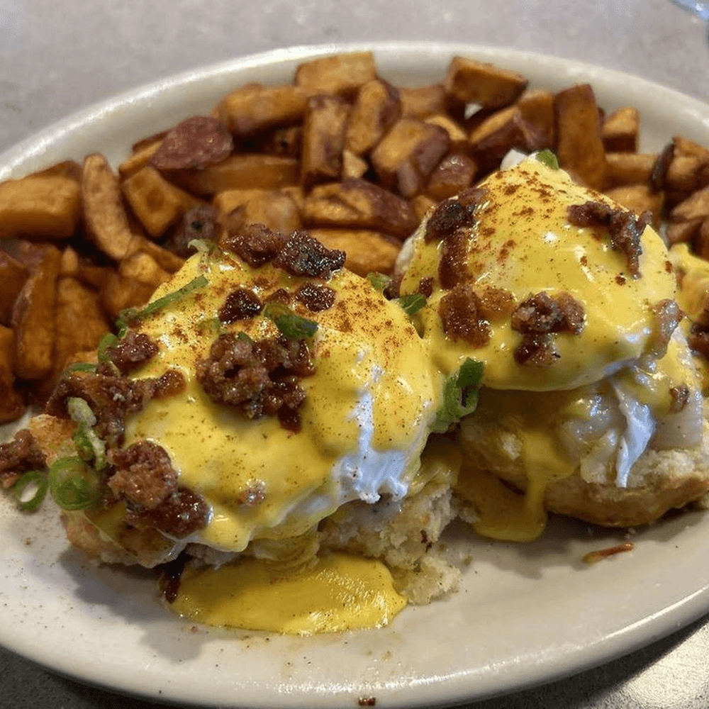 Seared Scallop Benedict