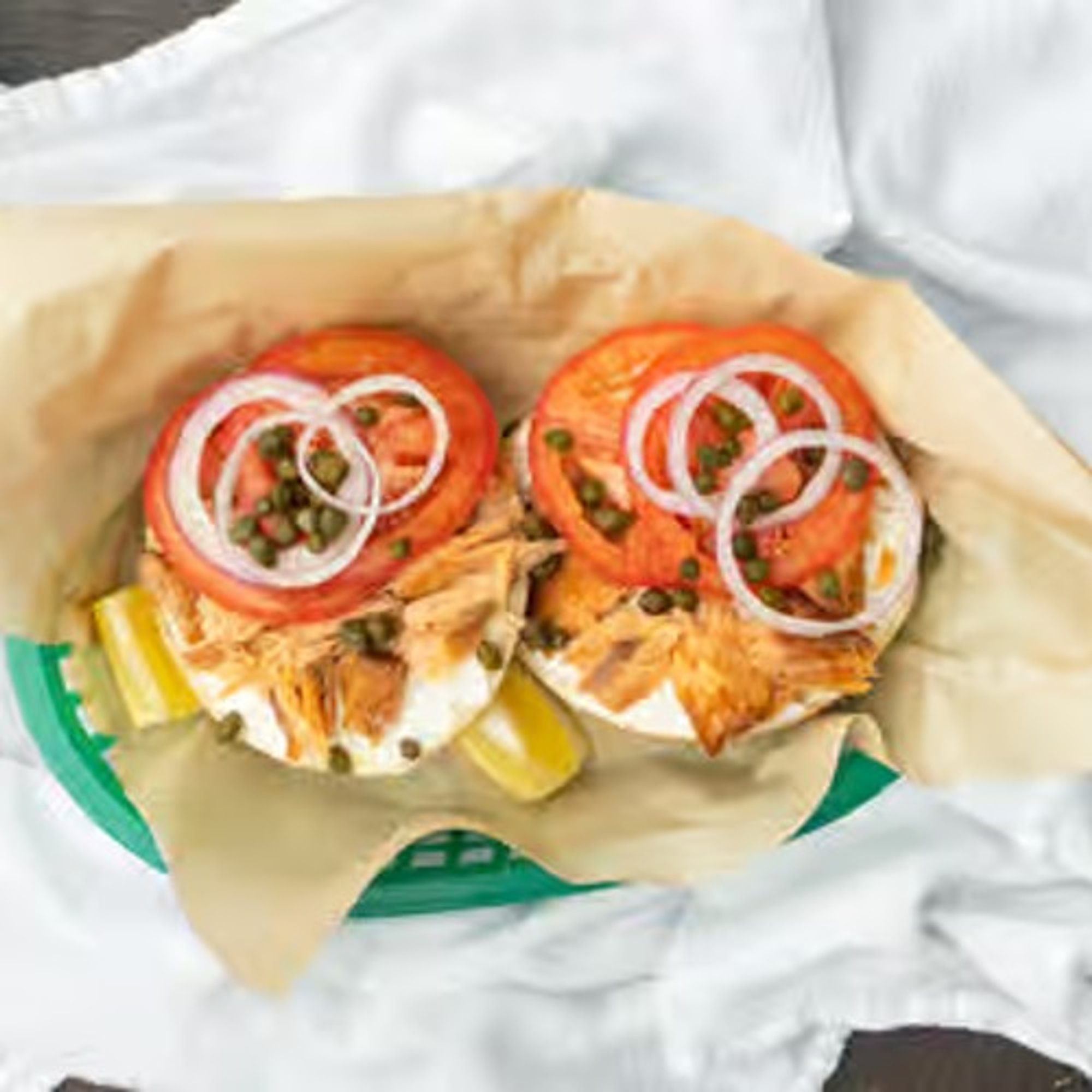 Smoked Salmon Sandwich