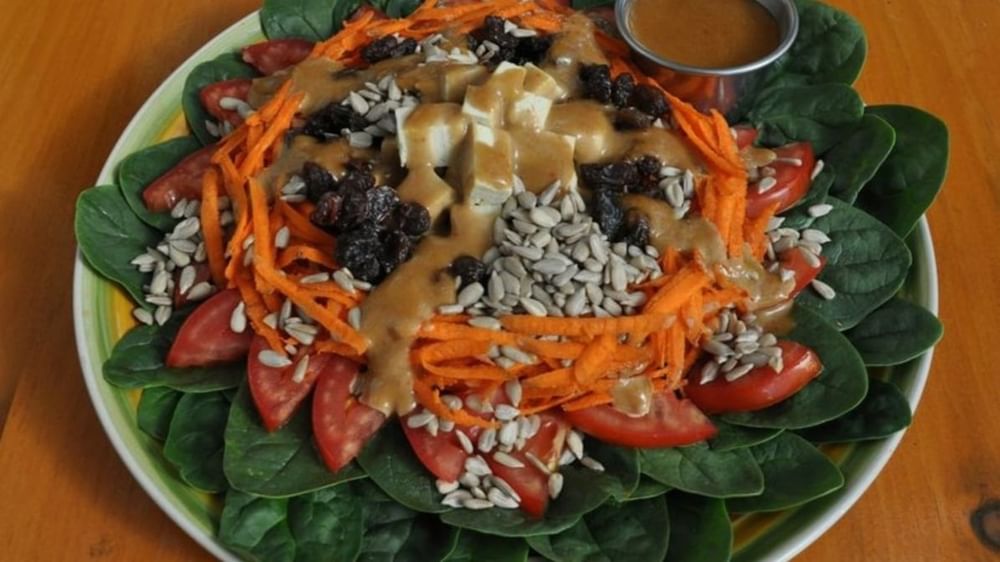 Tofu Seed Salad