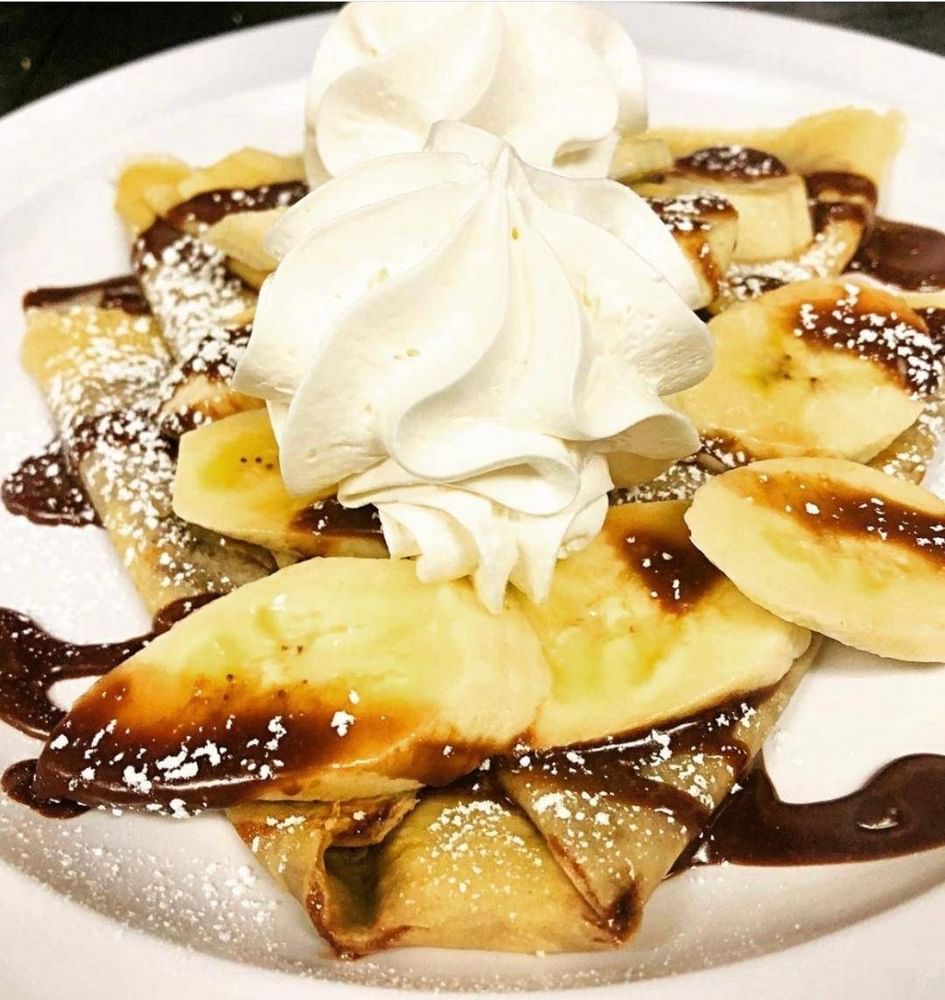 Banana Nutella Crepes