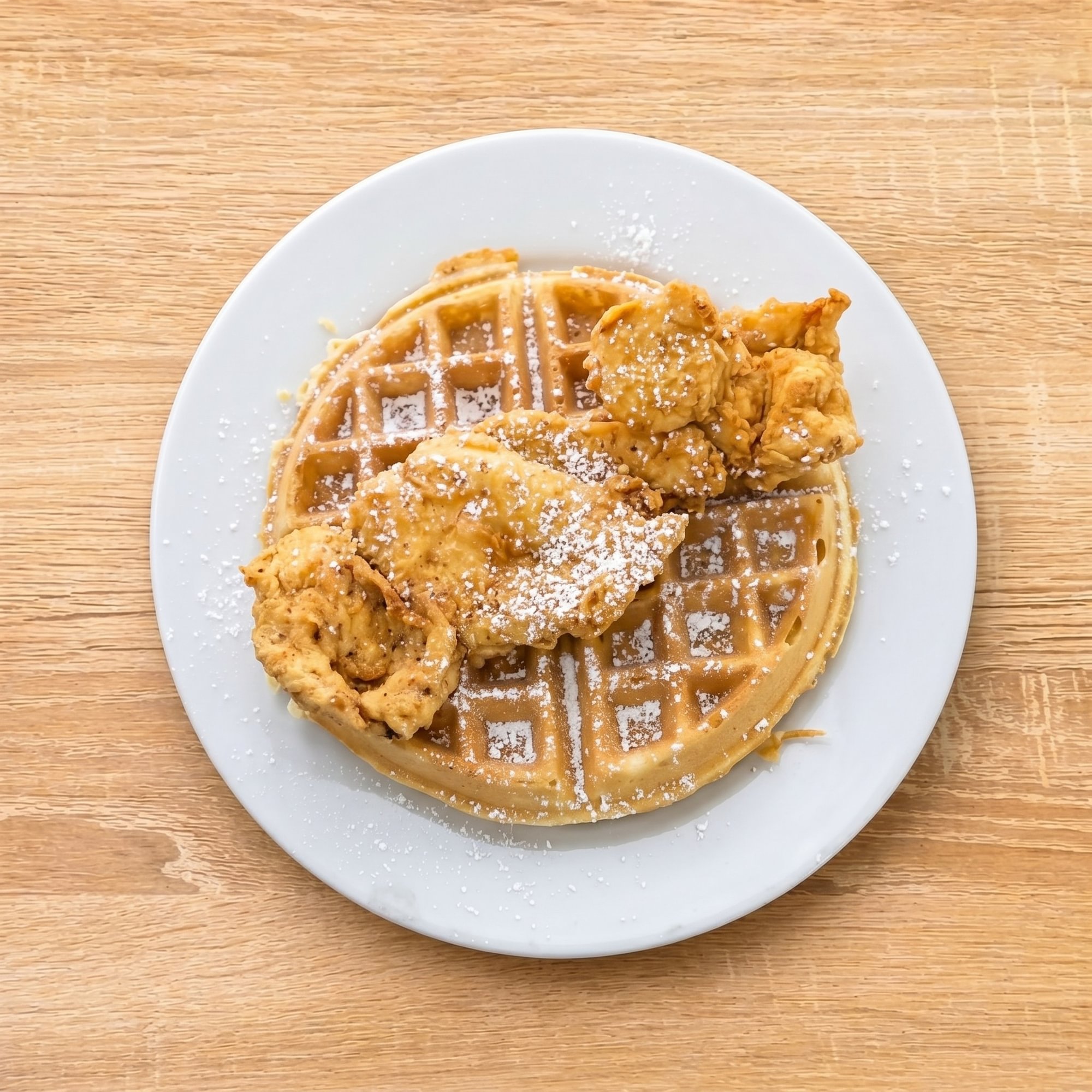 Chicken & Waffles Entrée