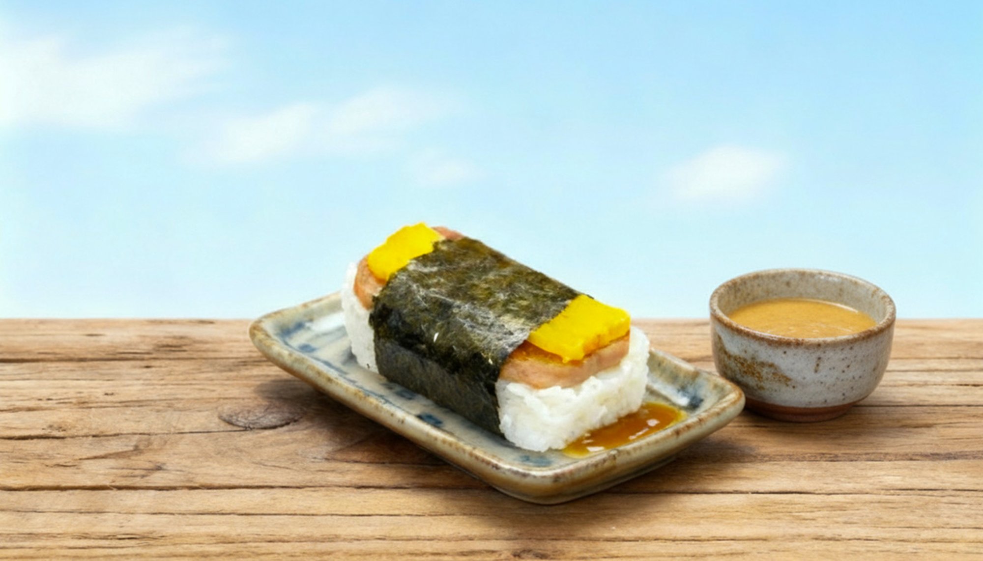 Spam Musubi w/Tamago