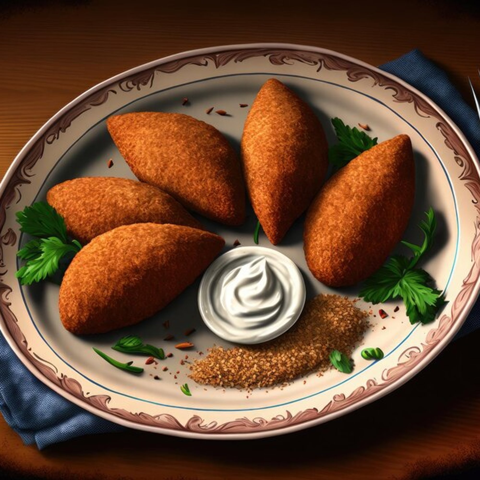 Fried Kibbeh