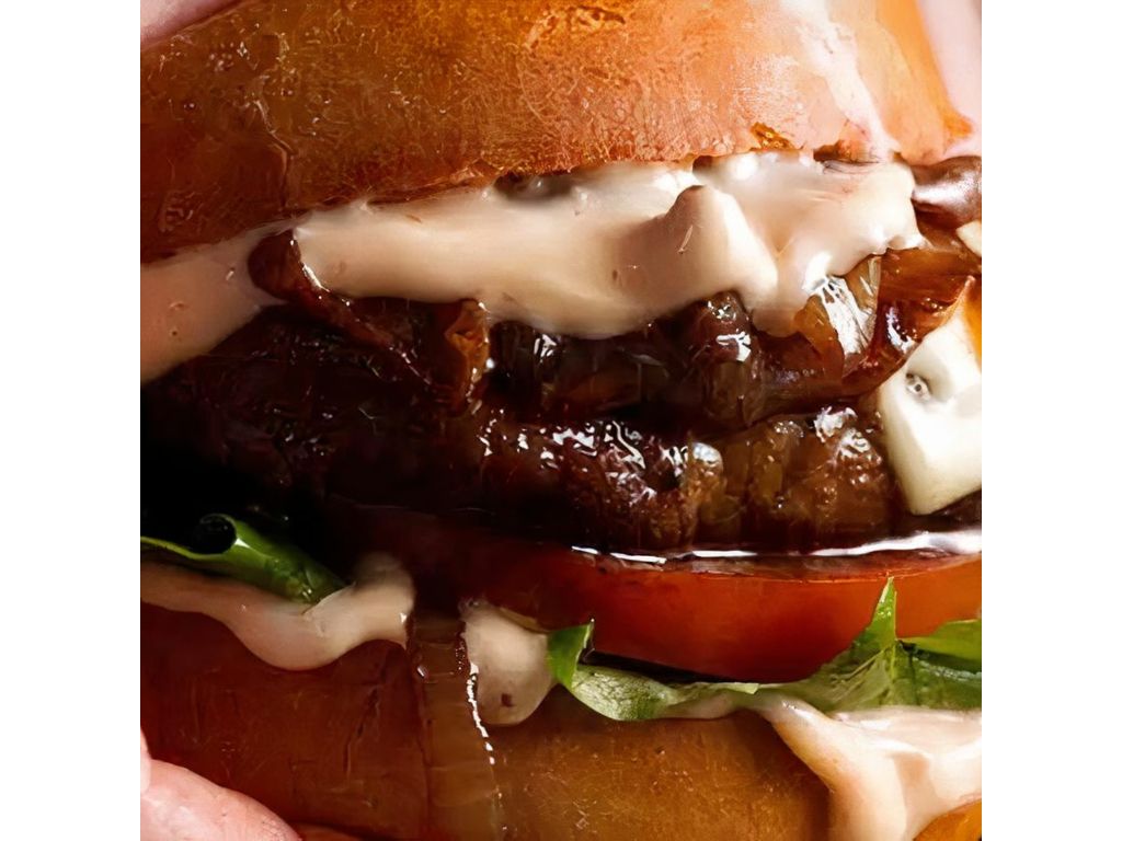 Mushroom Swiss Burger