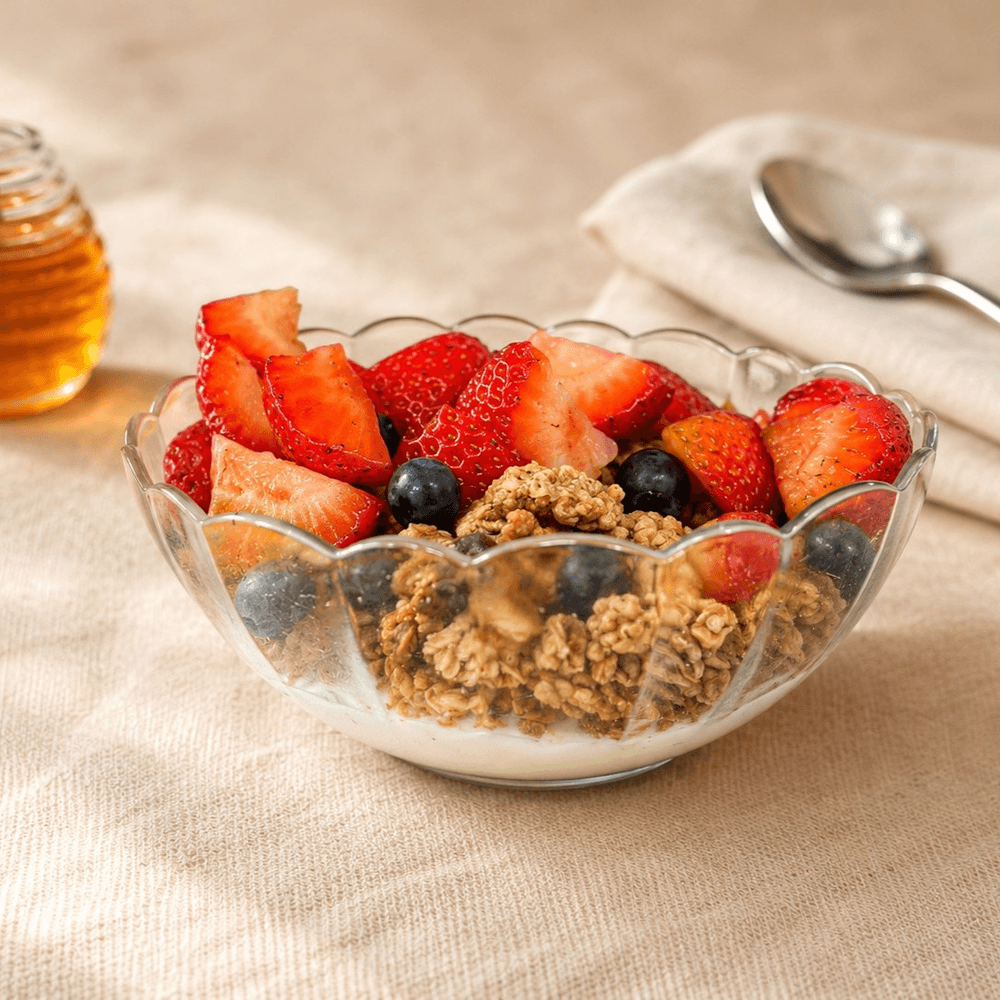 Granola, Greek Yogurt, and Fresh Berries