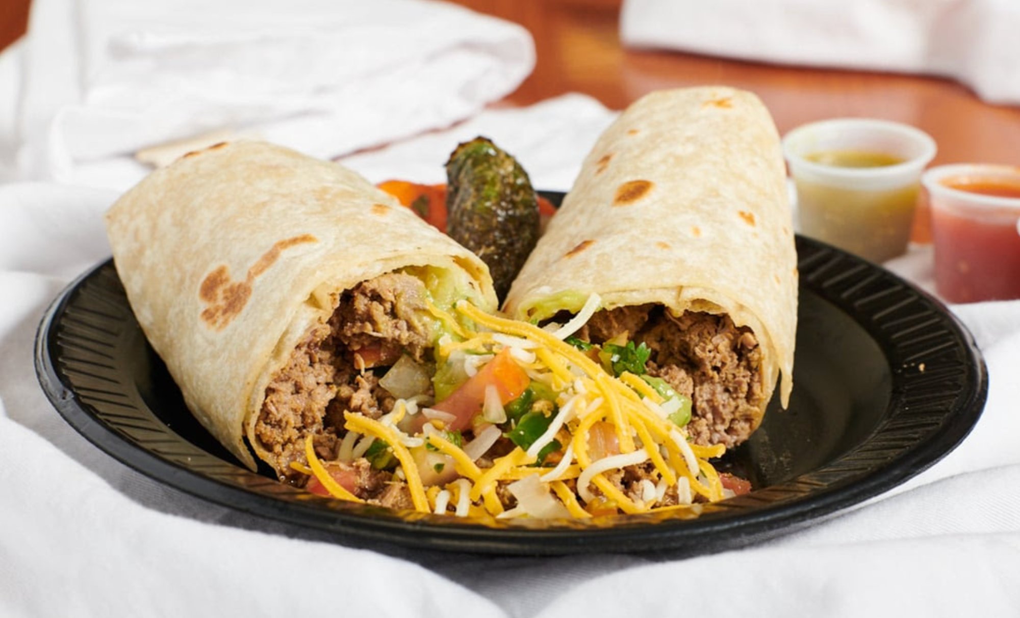 Ground Beef Burrito