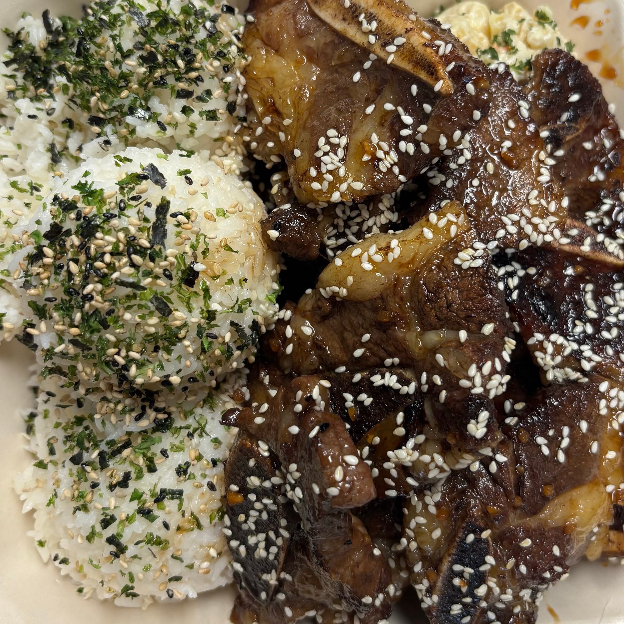 Kalbi Ribs Plate