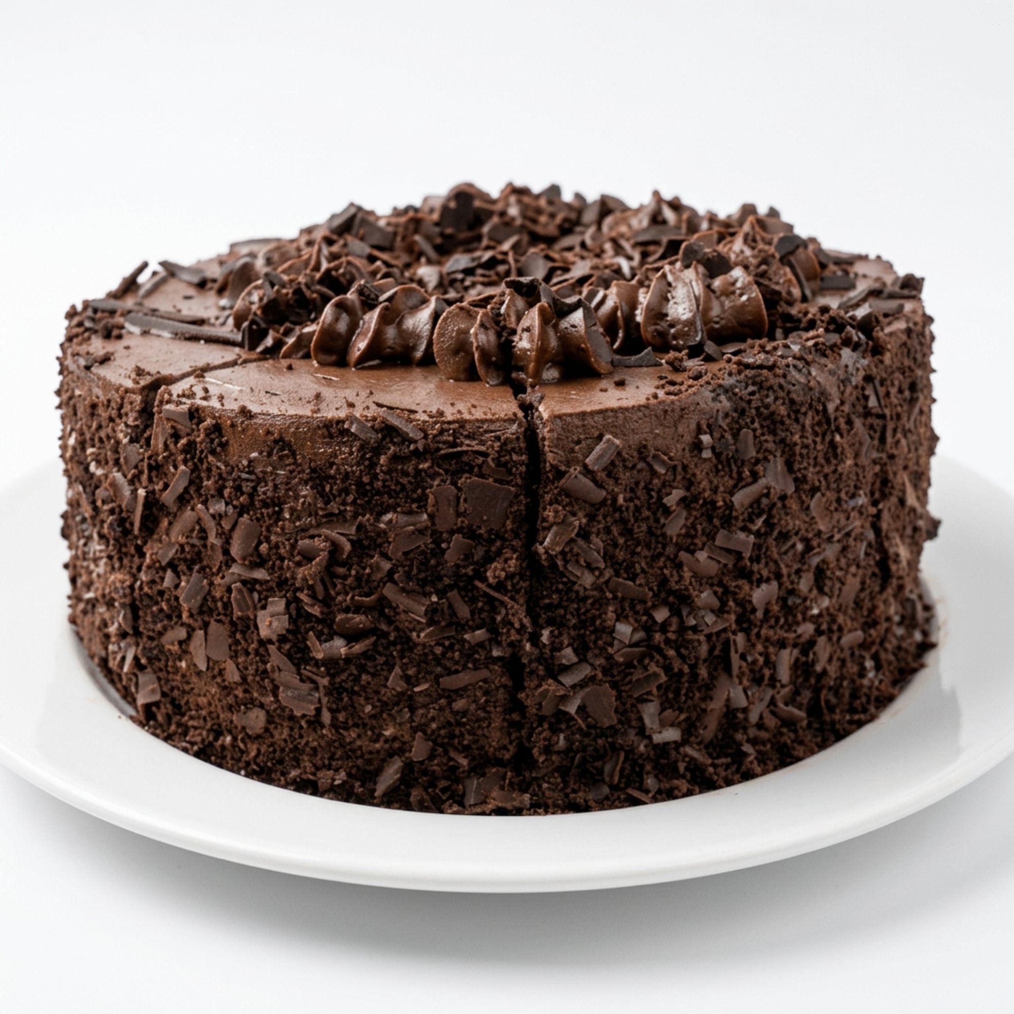 Double Chocolate Fudge Cake
