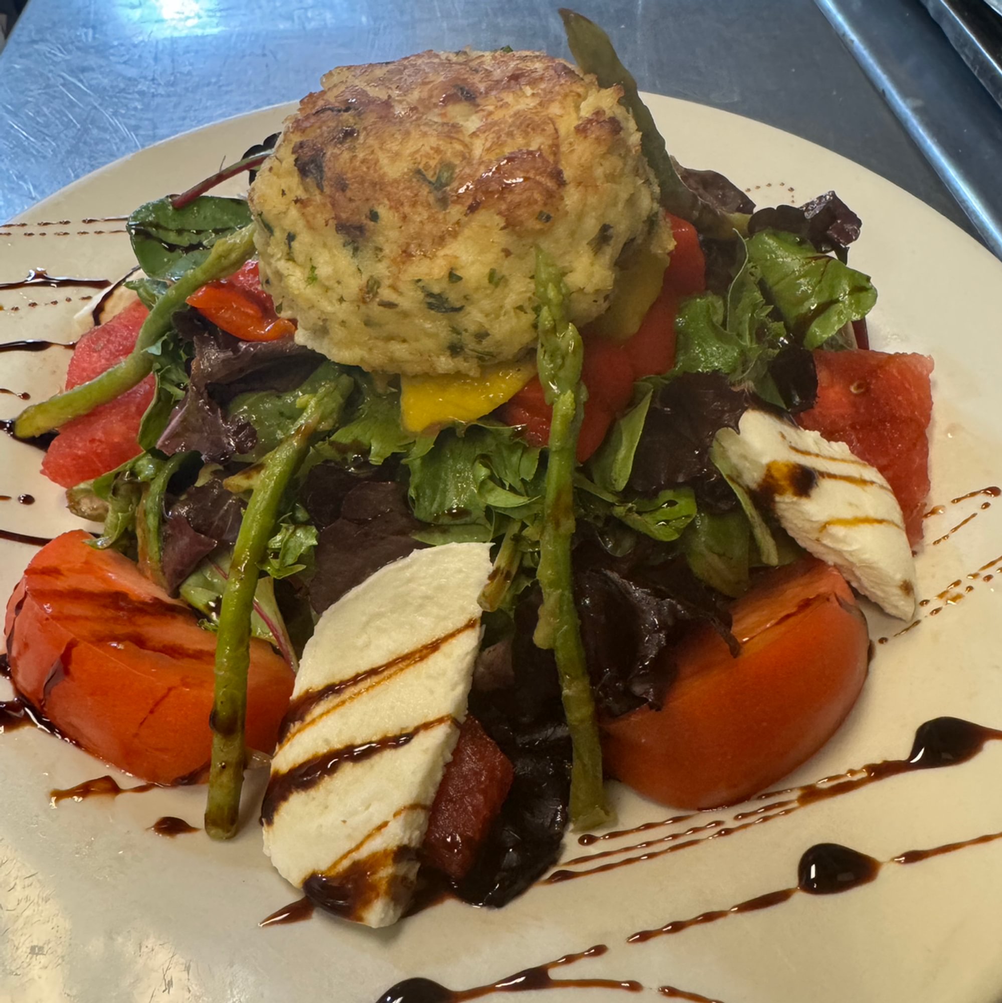 Crab Cake Salad