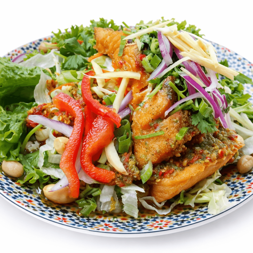Lao Style Salmon Salad
