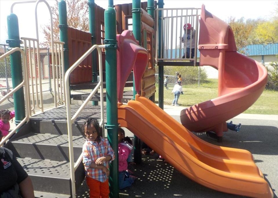 Preschool - School Age playground