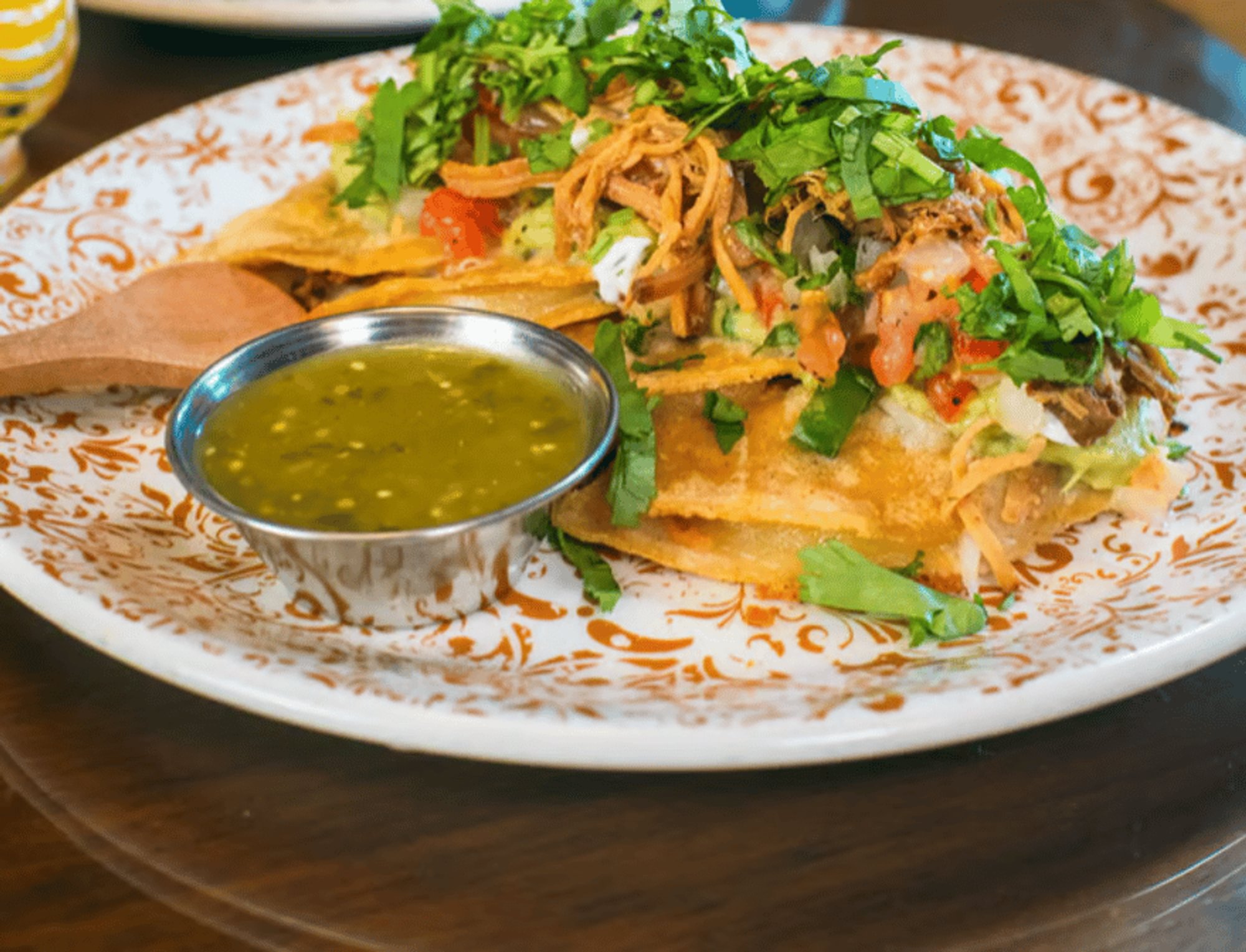 Carnitas quesadilla