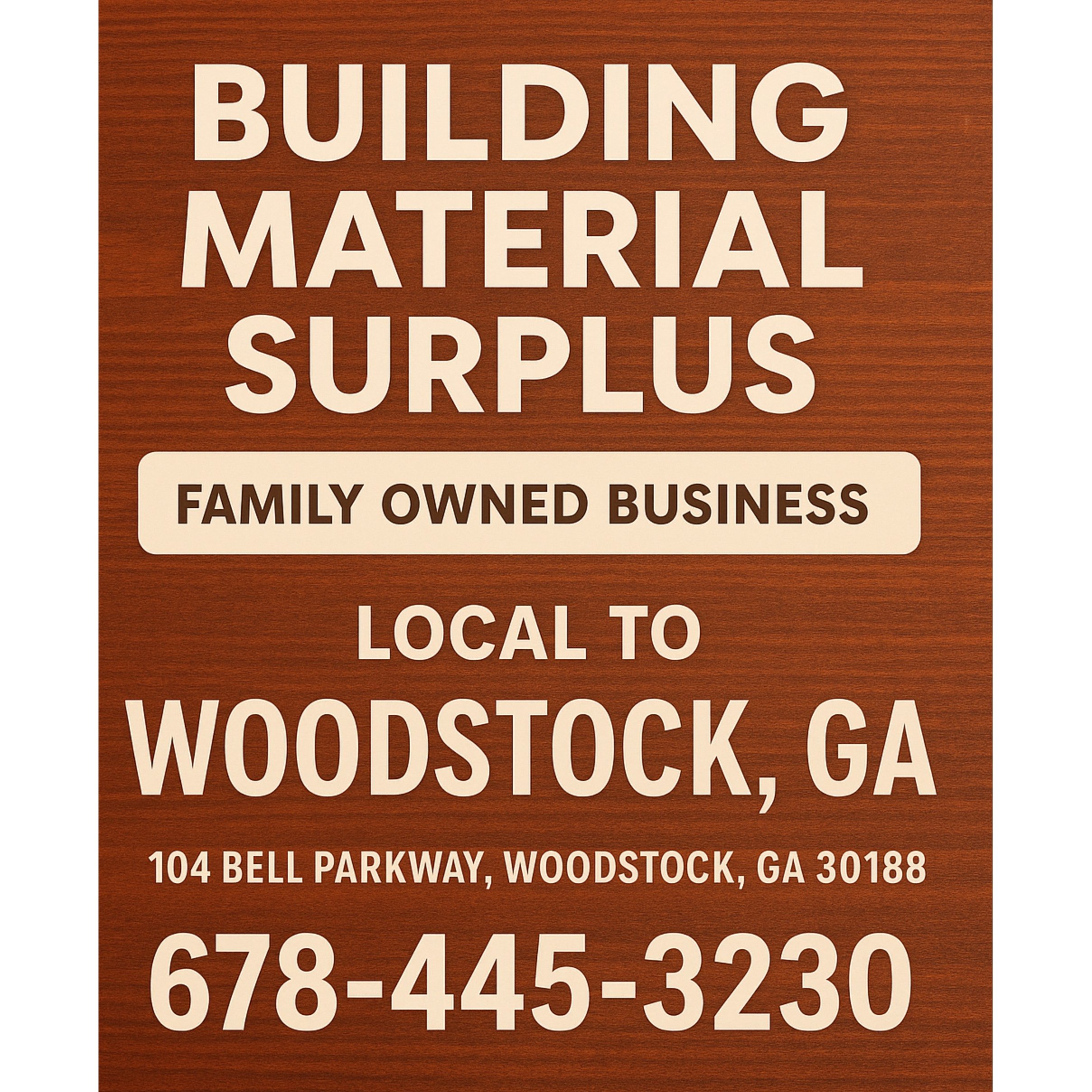 Building Material Surplus