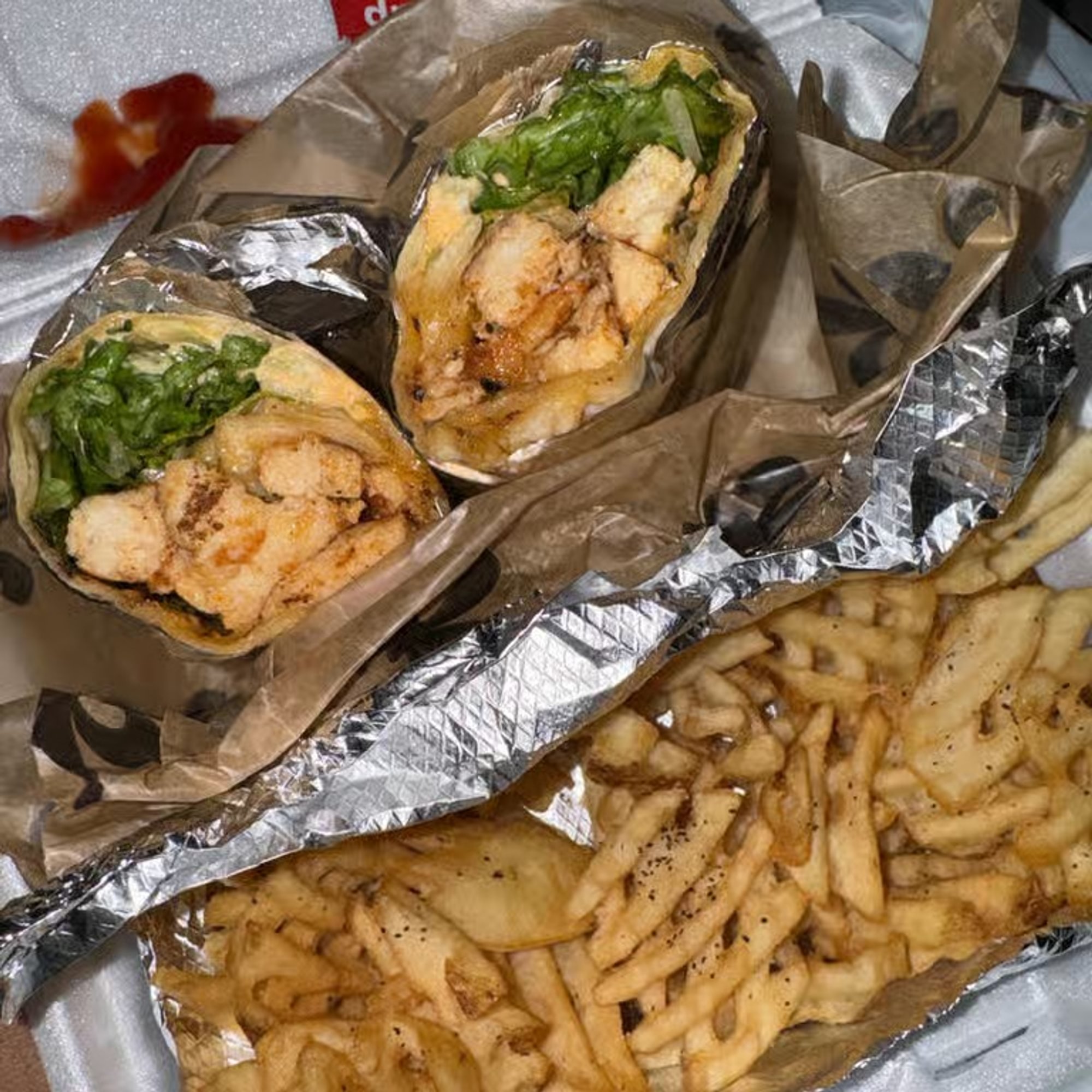 Spicy Chicken Wrap