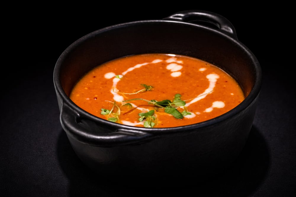 Tomato-Coconut Bisque