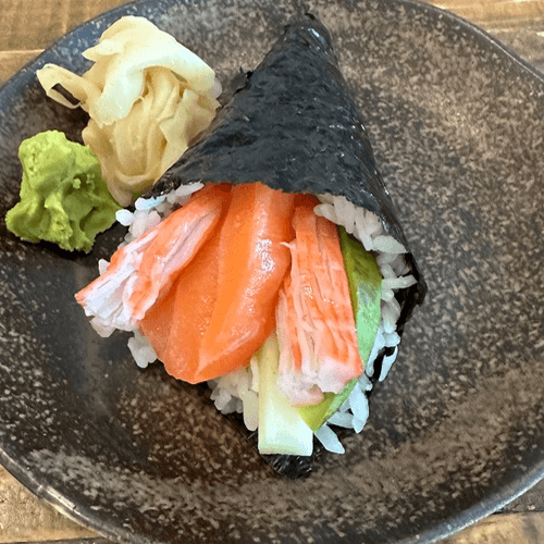 Salmon California Hand Roll