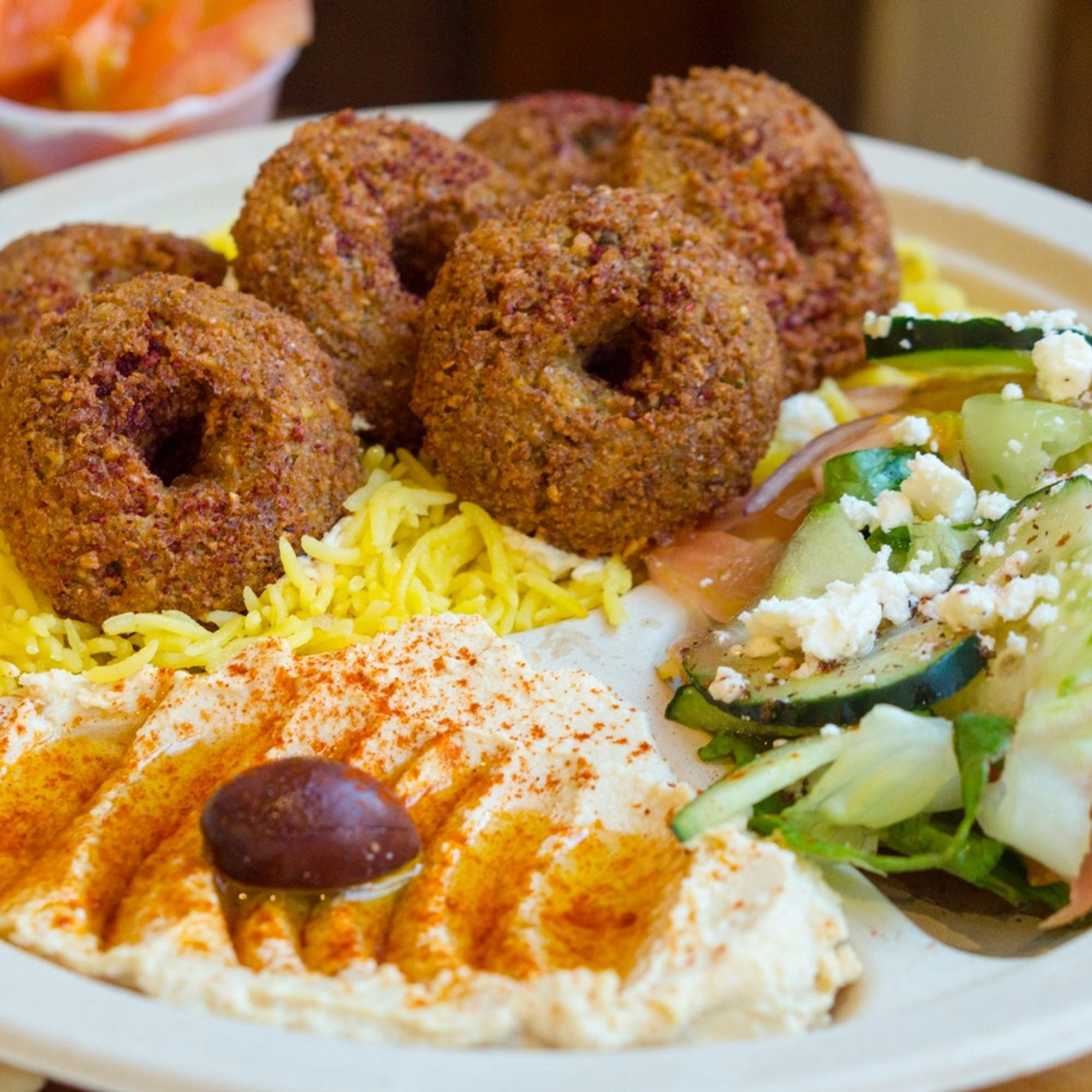 Vegetarian Falafel Plate