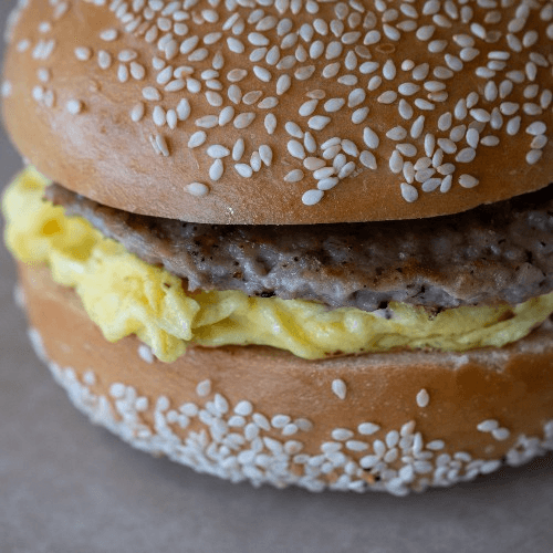 Egg and Meat Sandwich NO CHEESE