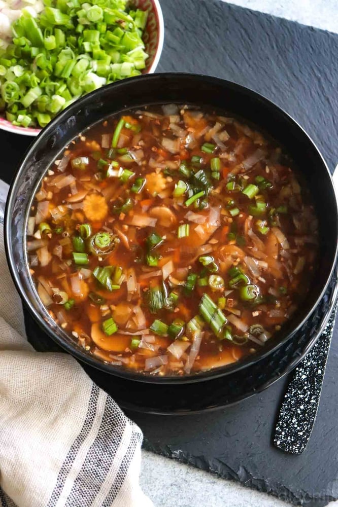Hot and Sour Veg Soup