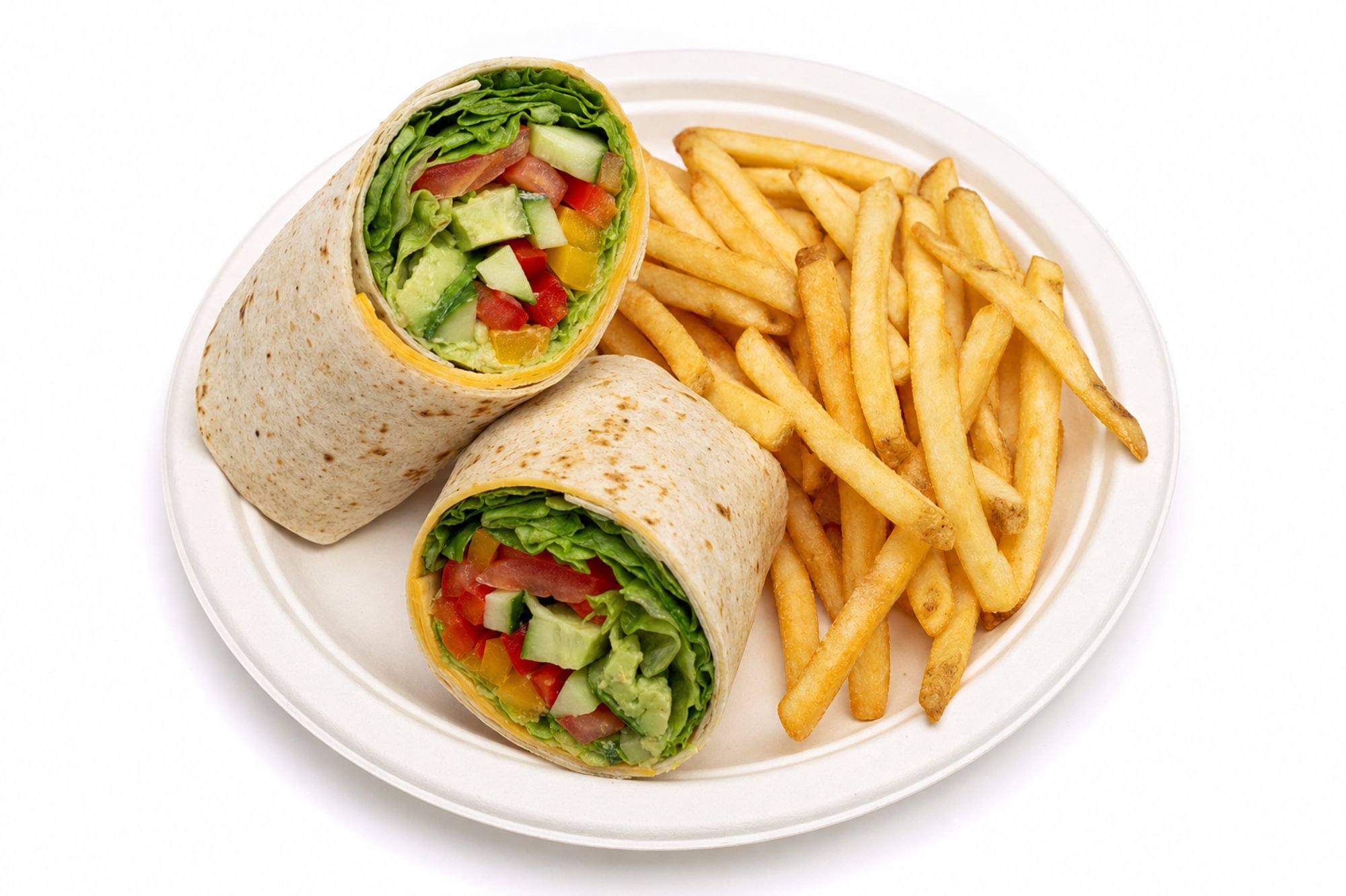 Vegetarian Wrap Deluxe