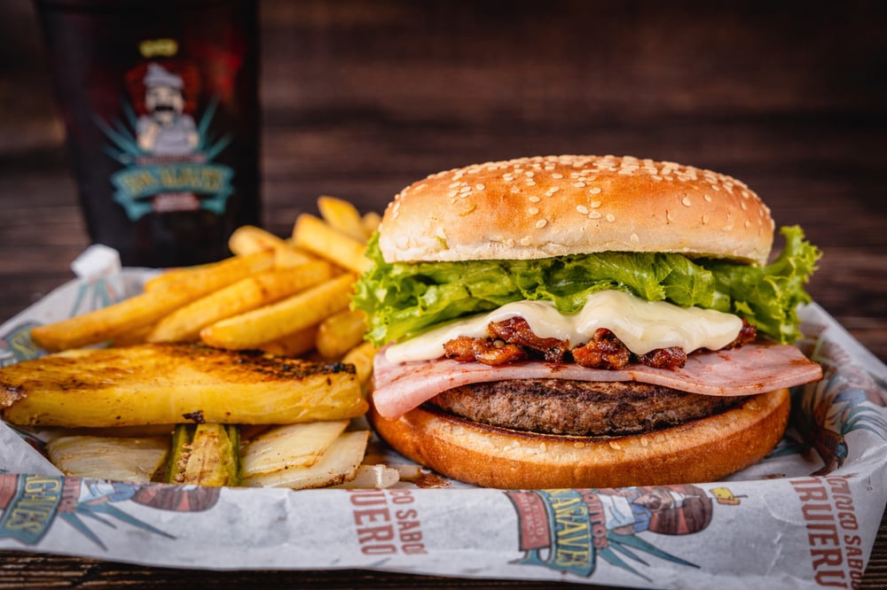 Hamburguesa Hawaiiana