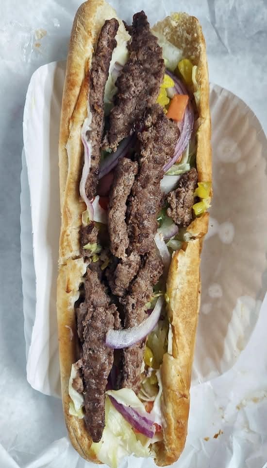 Cheeseburger Sub