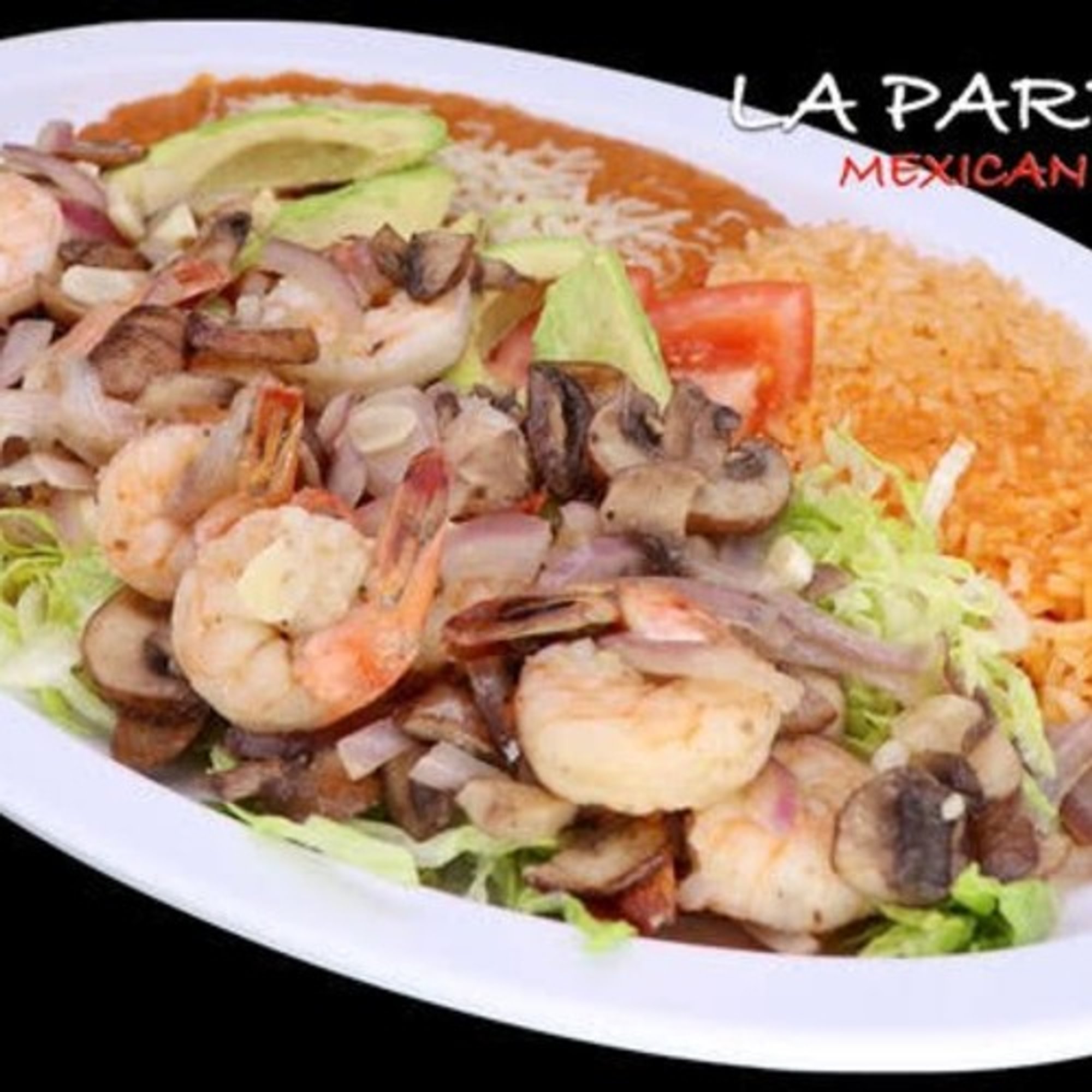 Camarones a El Mojo De Ajo