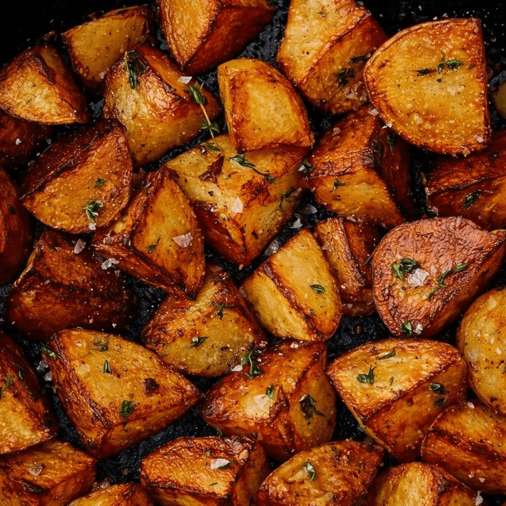 Smothered Country Potatoes with Gravy