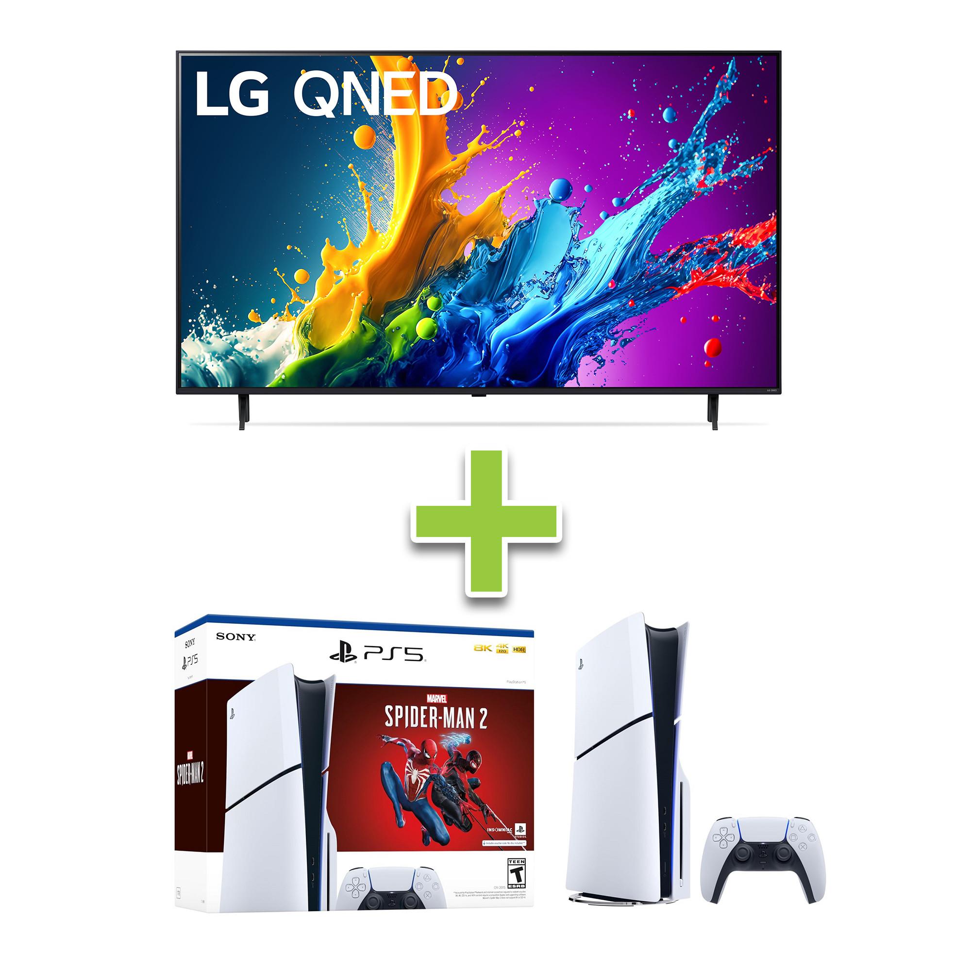 65" LG QNED TV & Playstation 5