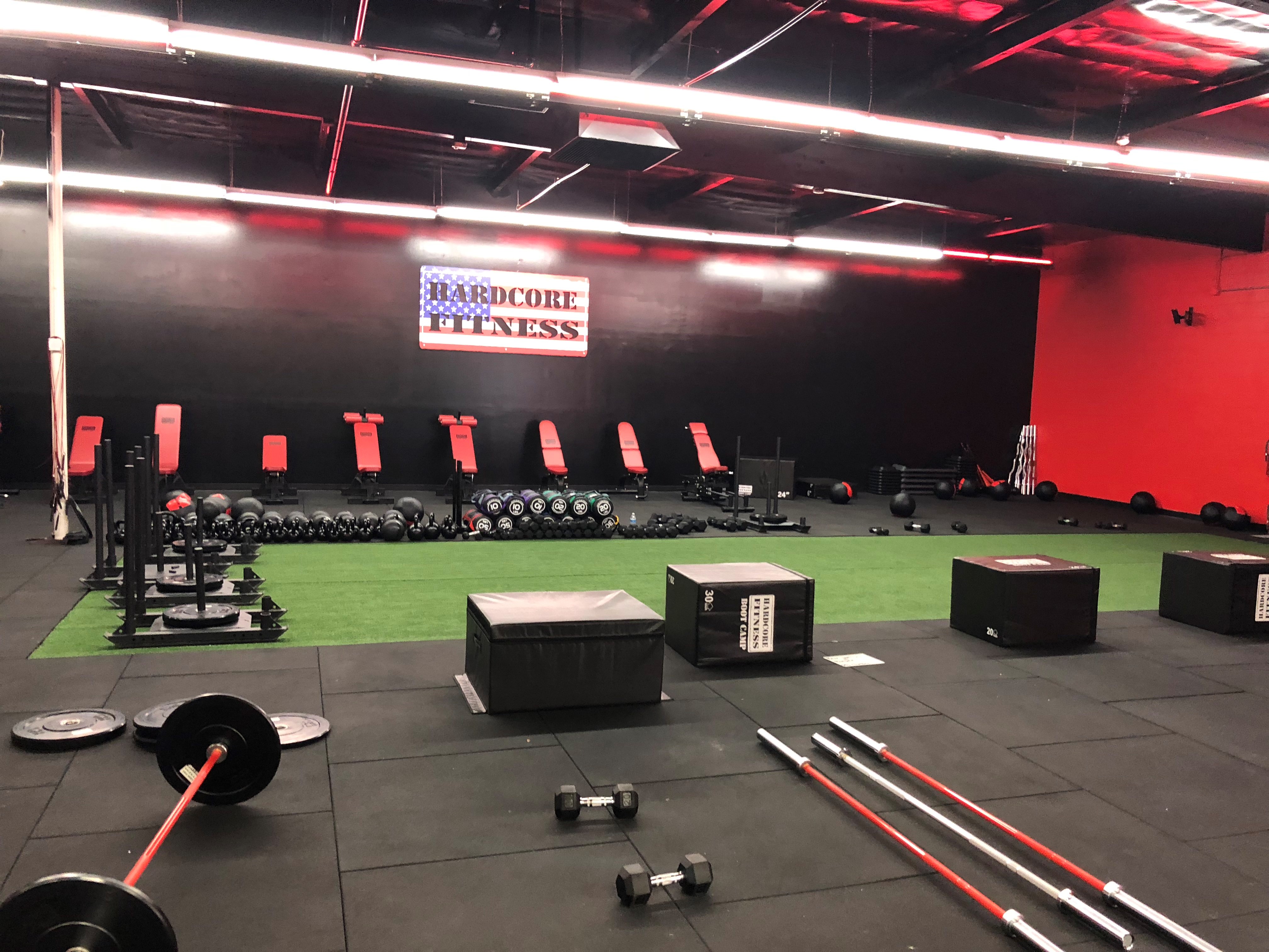 Hardcore Fitness Pasadena Logo