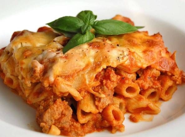 Baked Ziti Pizza