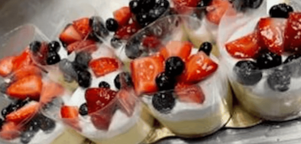 Fresh Fruit Cheese Cake
