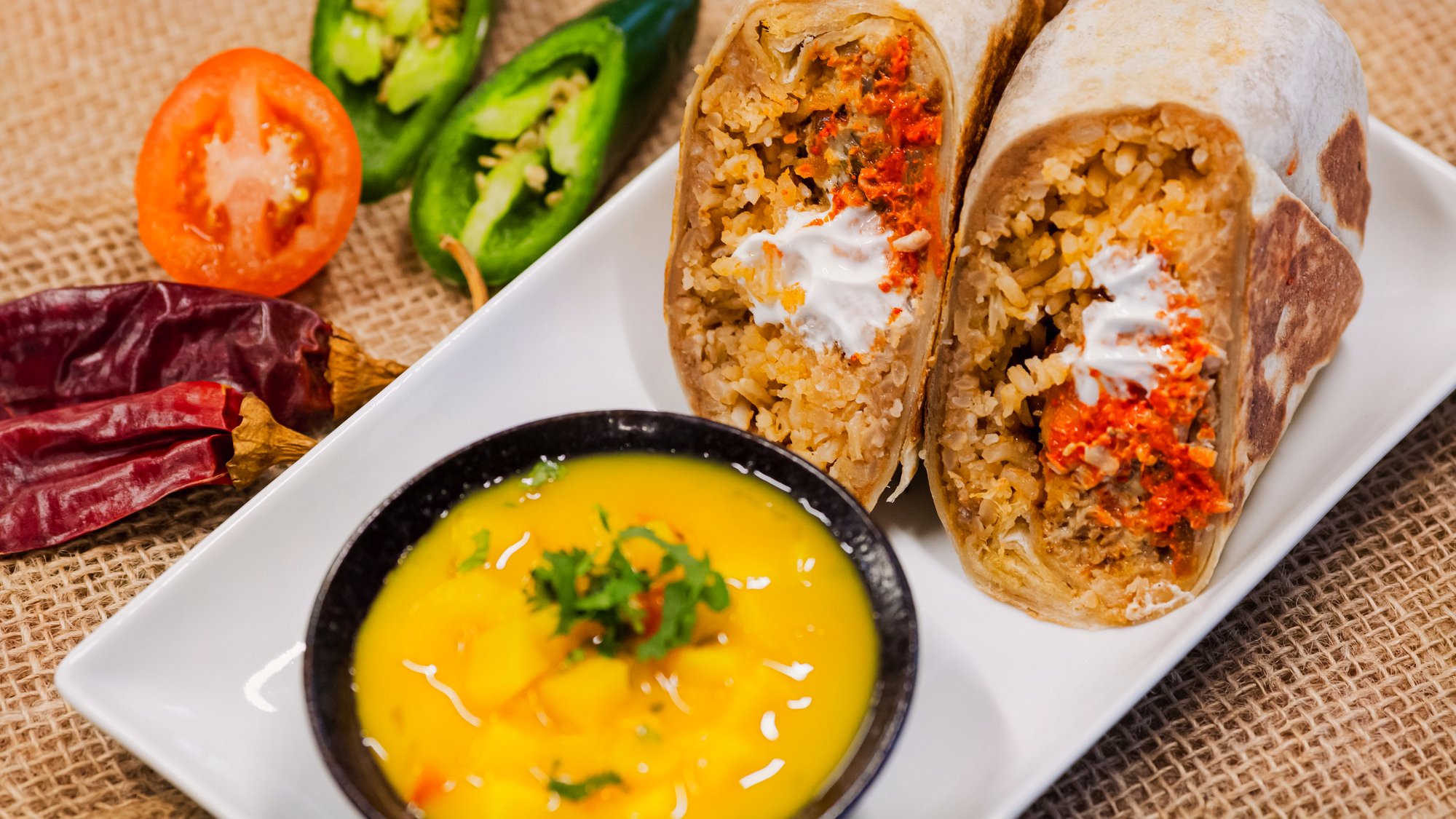 Super Fish Burrito