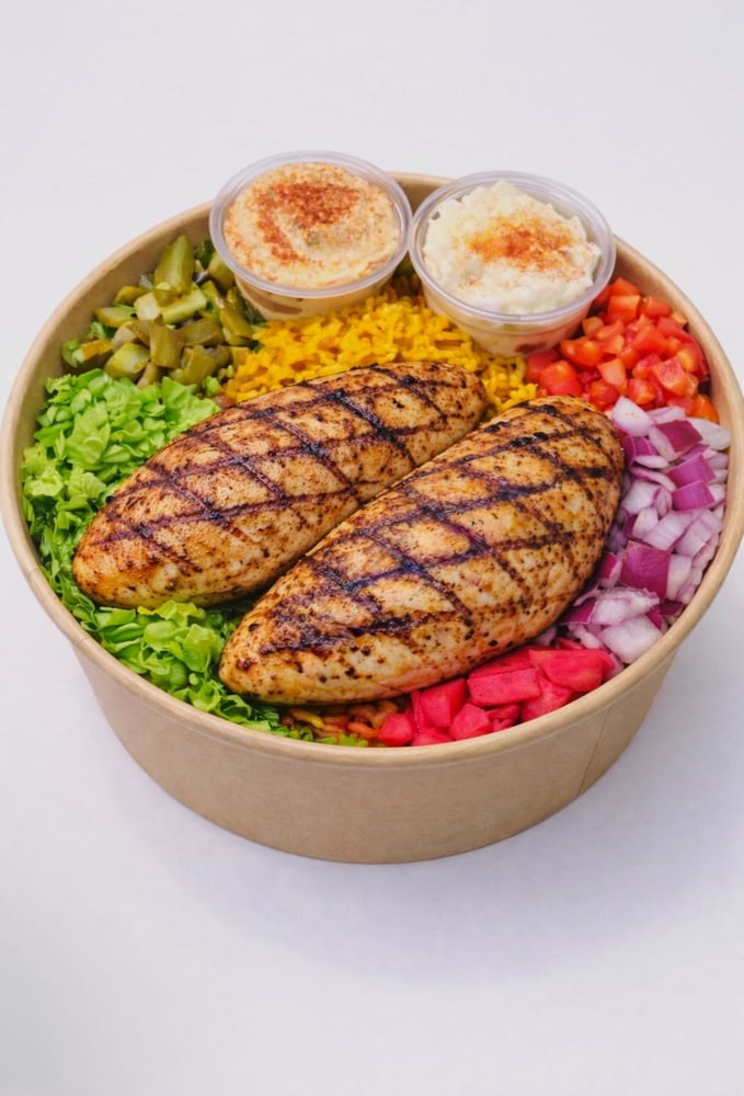 Grilled Deboned Chicken Bowl