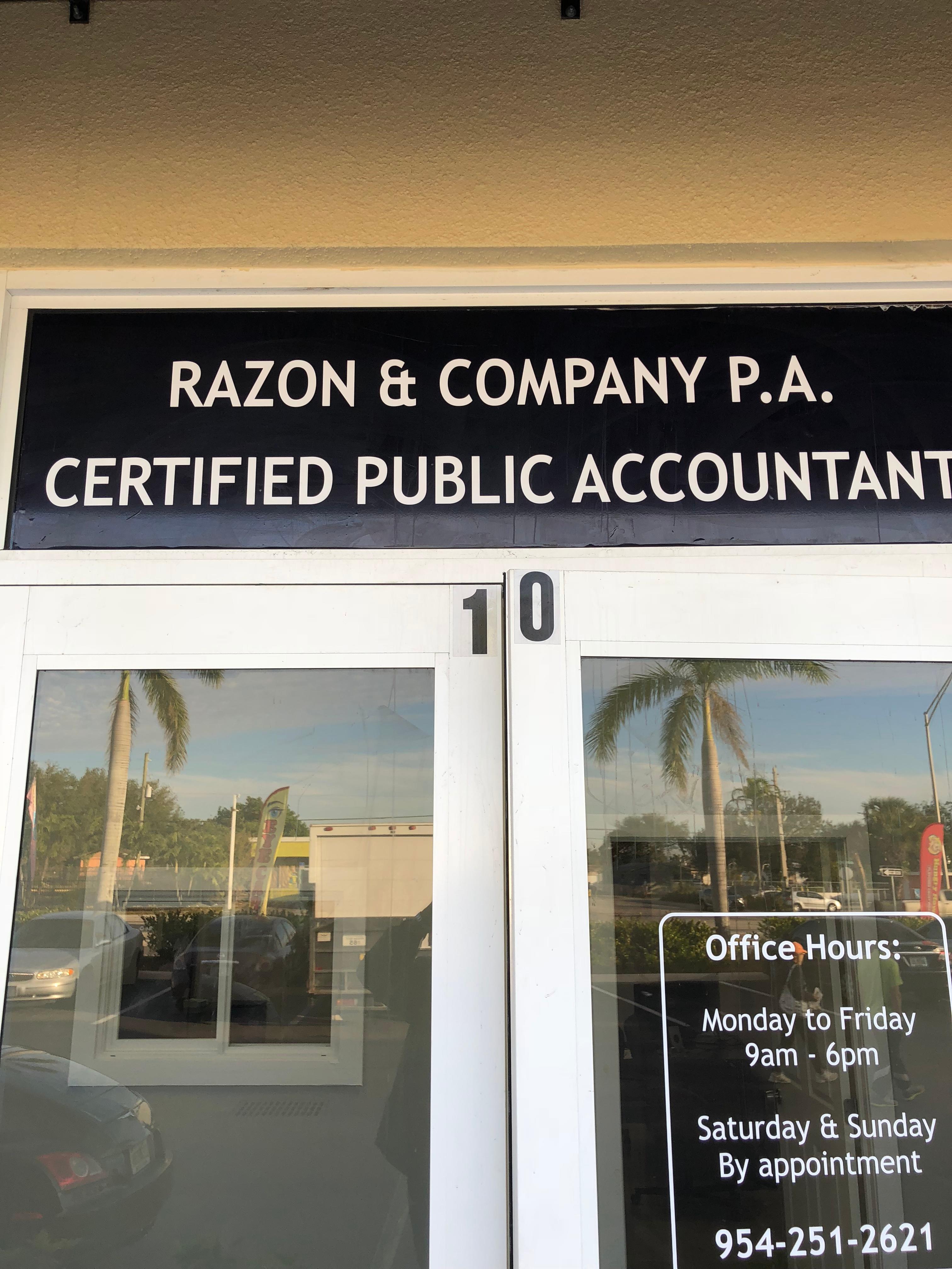 Razon Accounting &amp; Advisory PA Logo