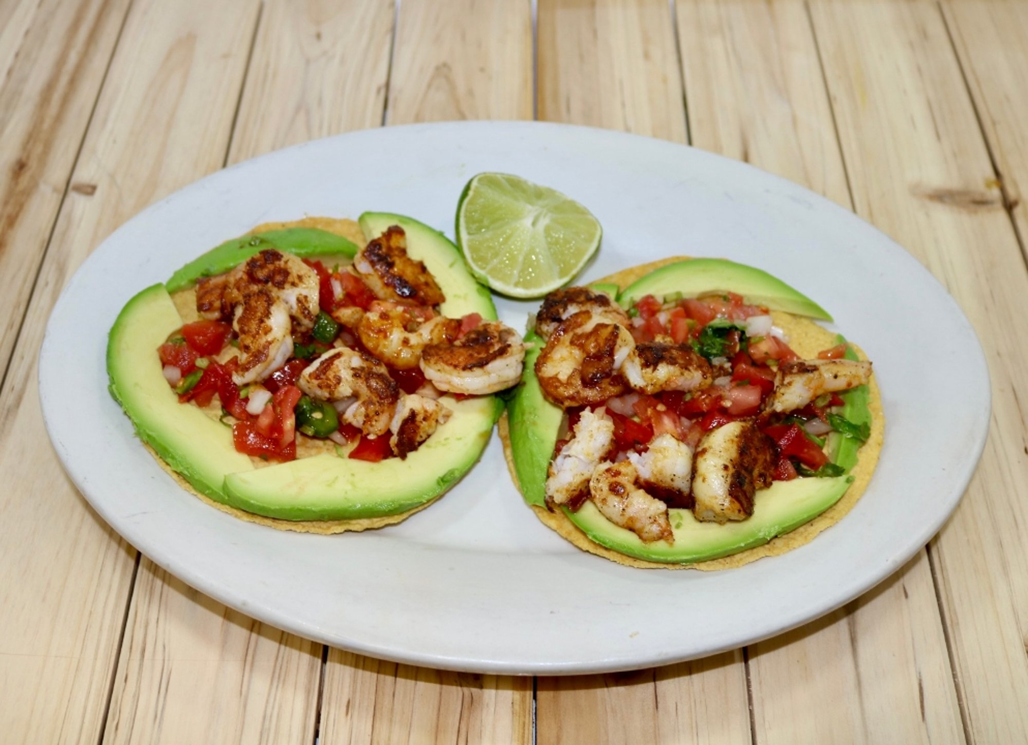 Tostadas De Camaron