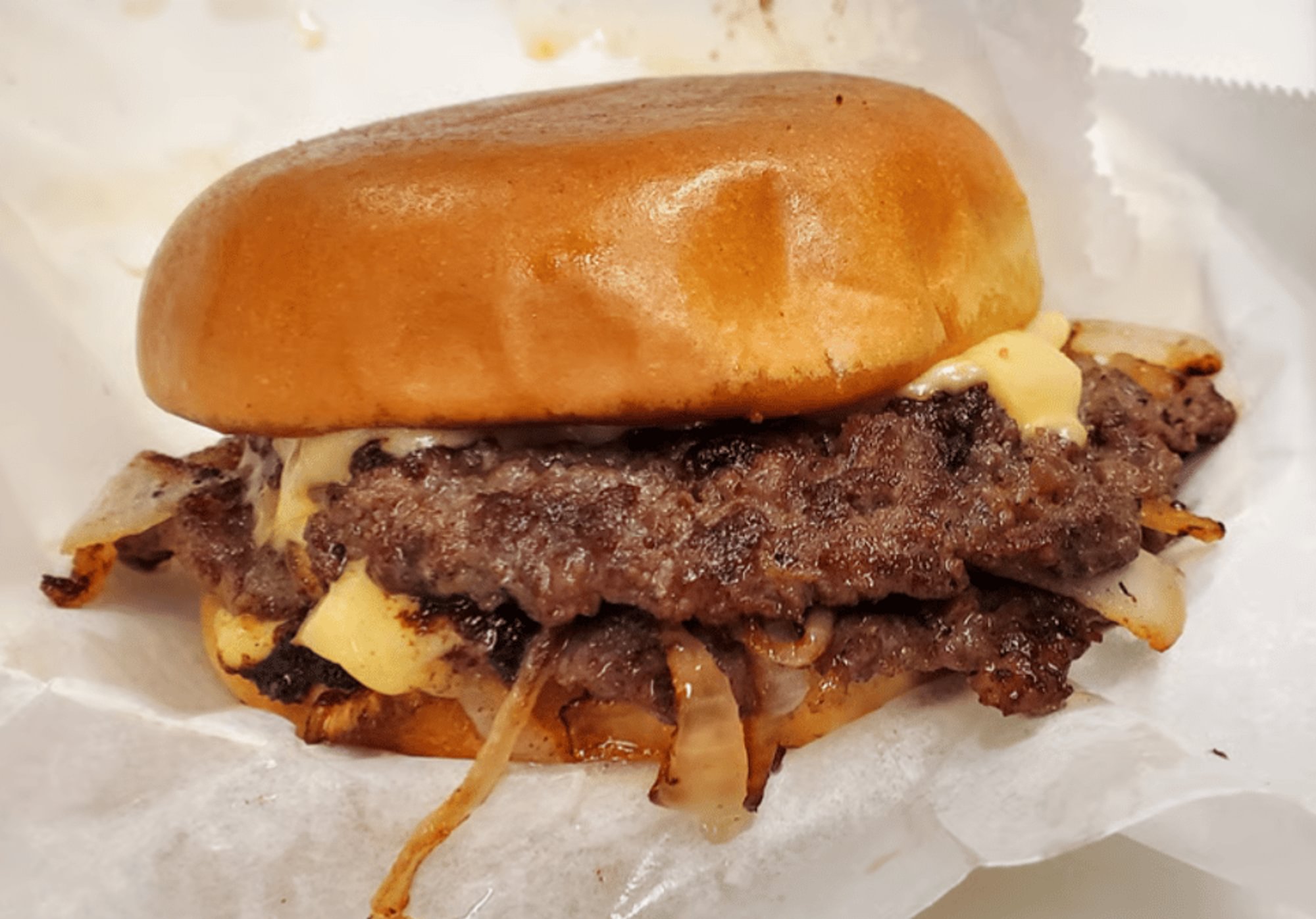 Oklahoma Onion Smash Burger