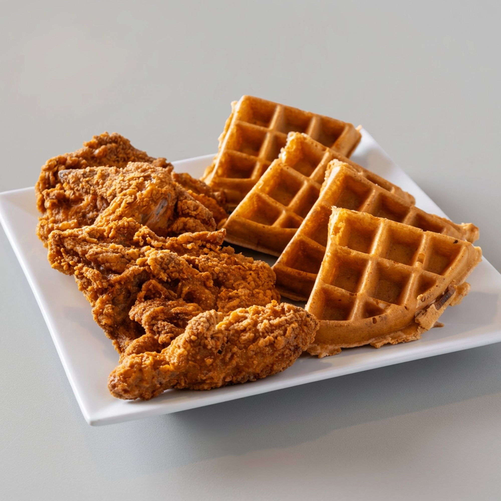 Southern Fried Chicken and Waffle