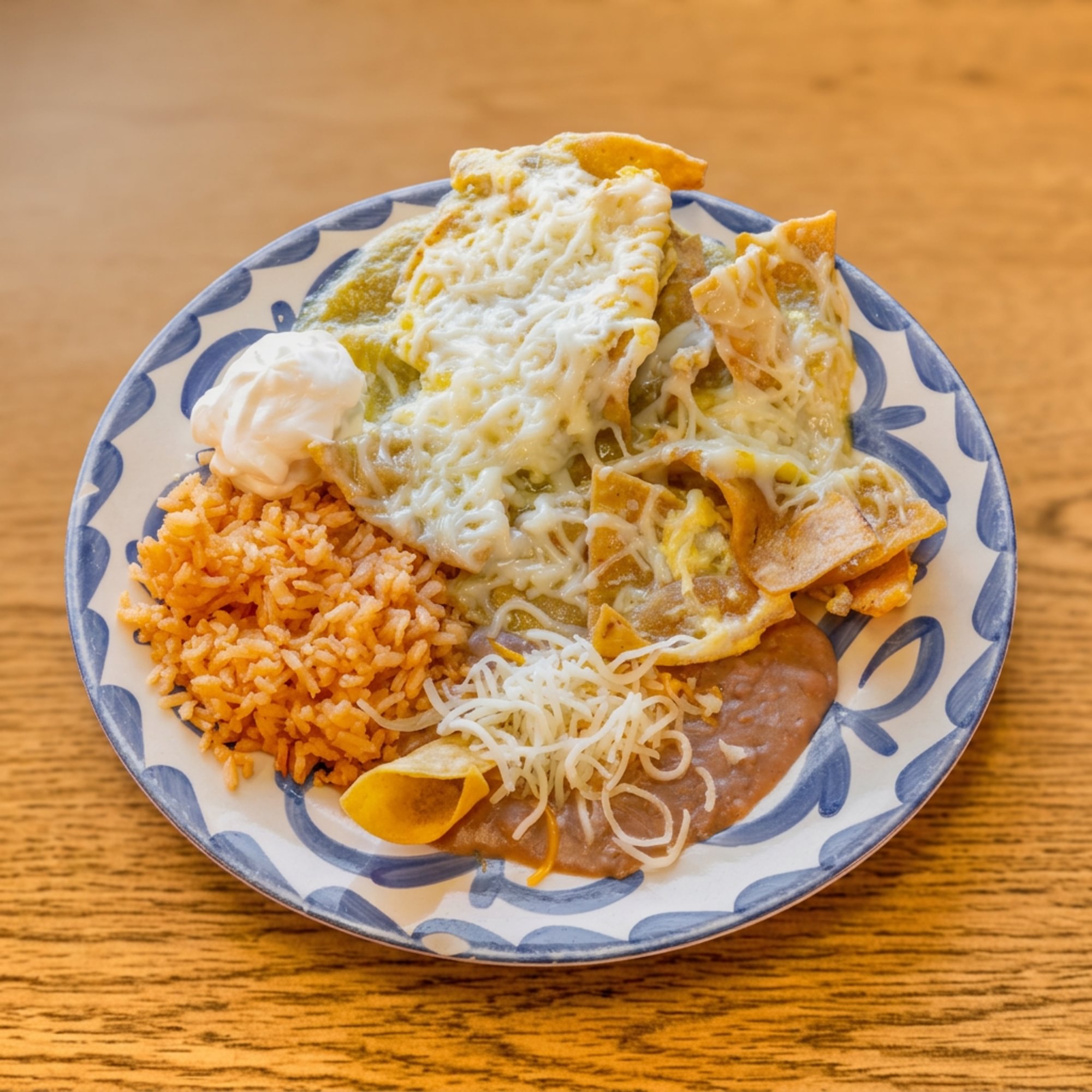 Chilaquiles Plate