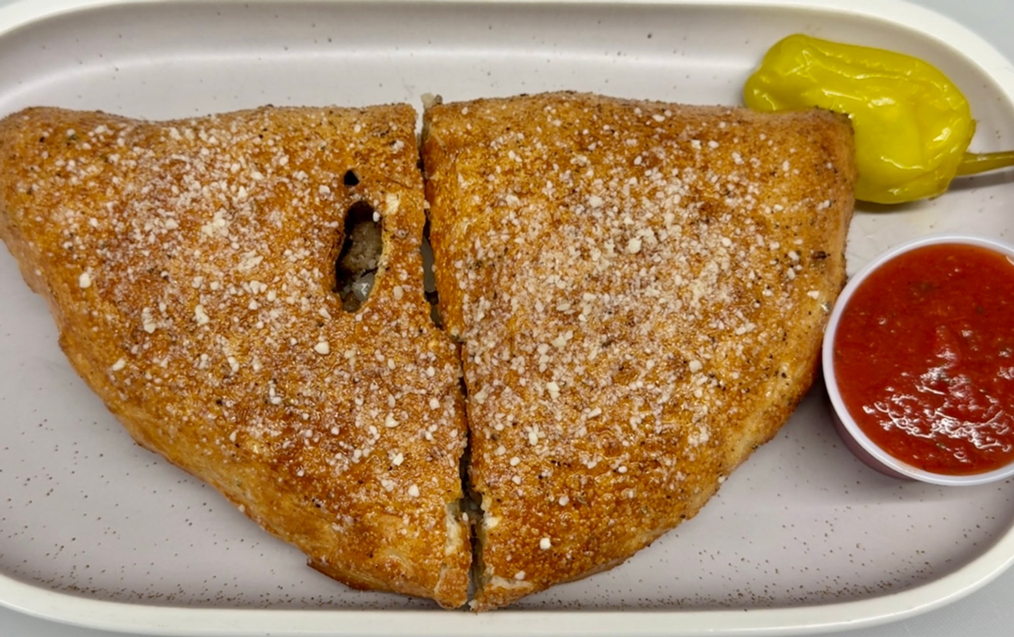 Steak & Cheese Calzone