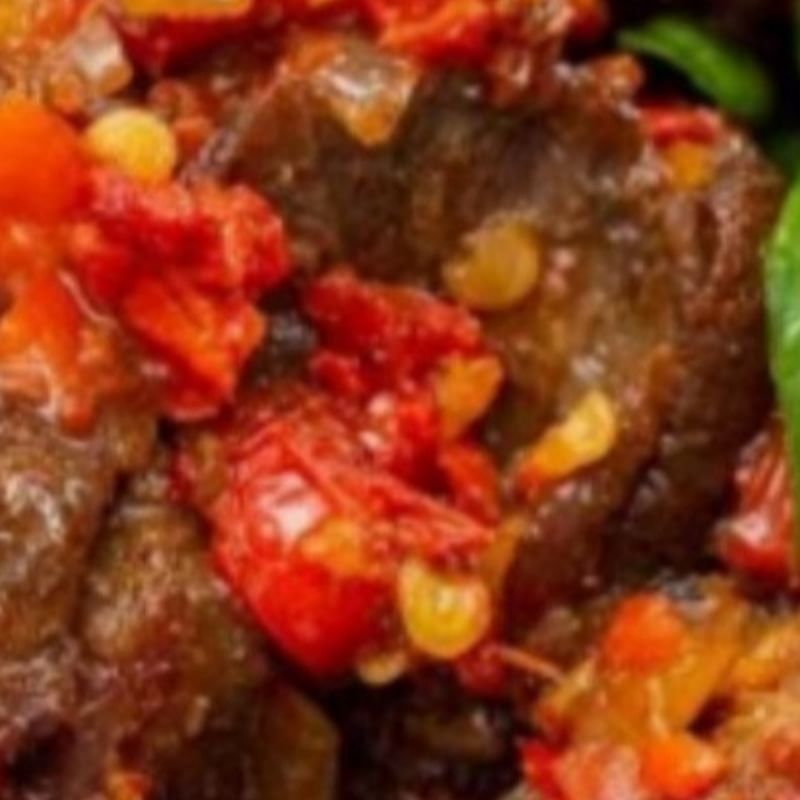 Peppered Goat Meat