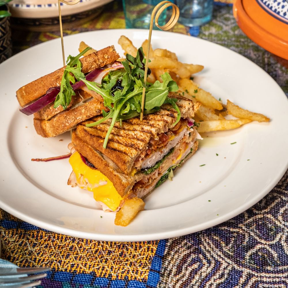 Lombard Street Club Sandwich