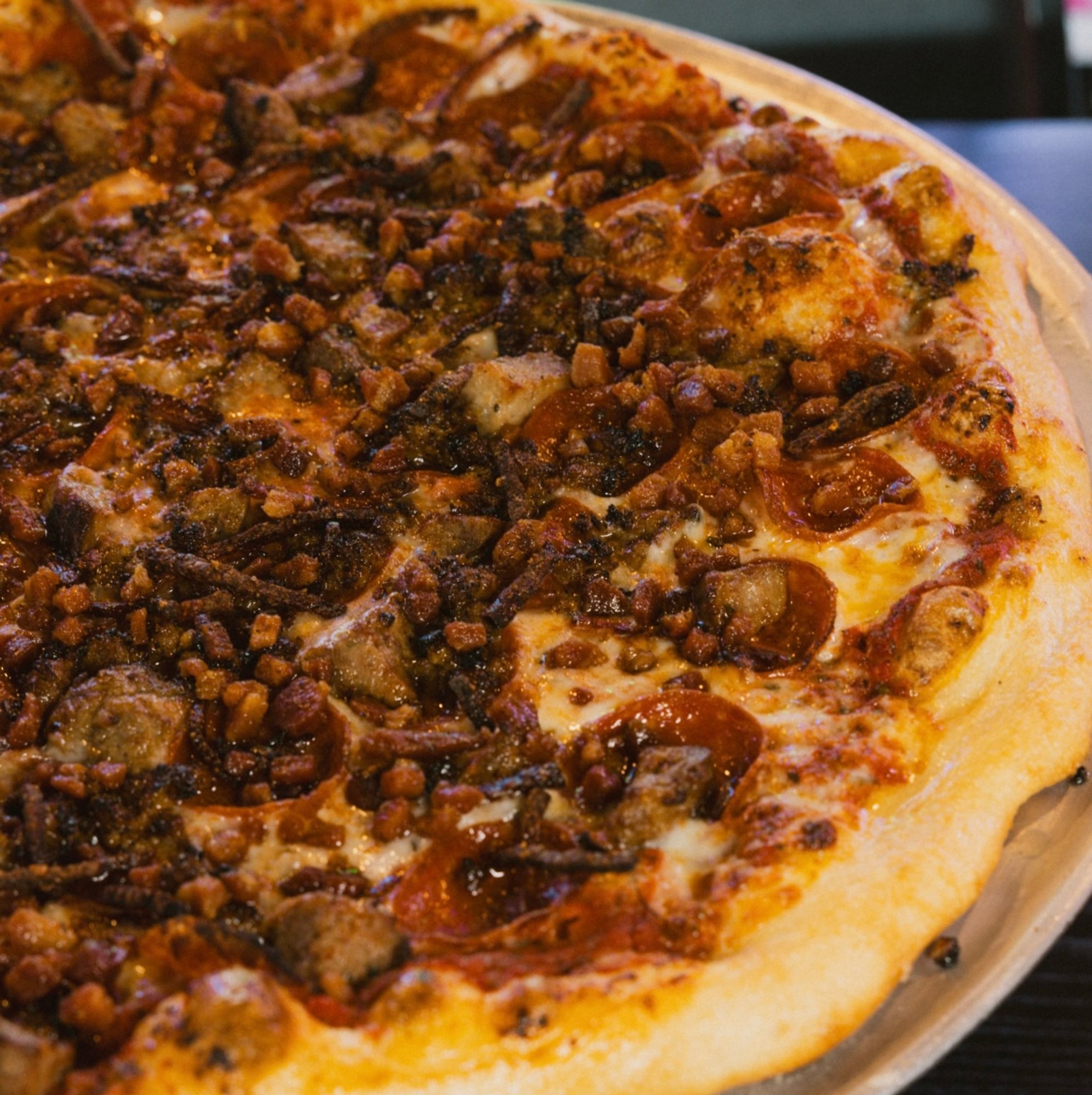 All the Meats... Baby Pizza 18"