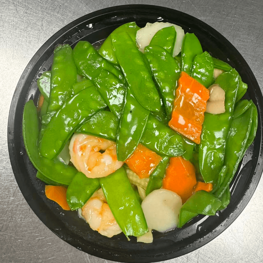 Shrimp with Snow Peas